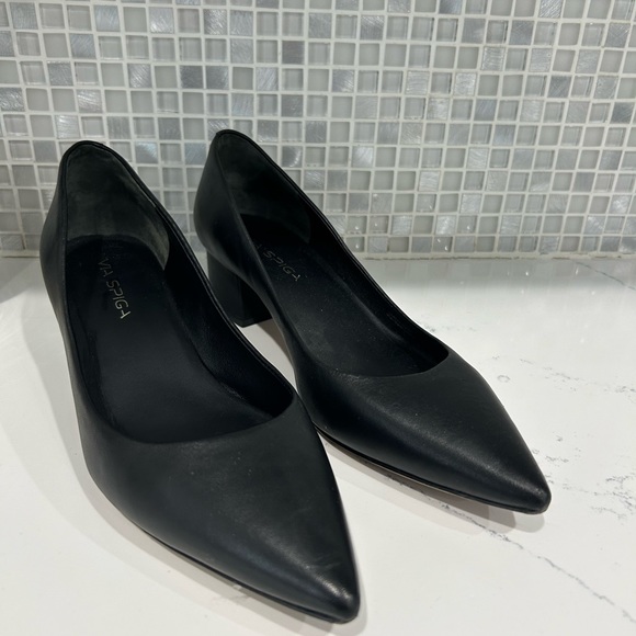 Via Spiga Guervie Leather Pump 8M - Picture 1 of 10
